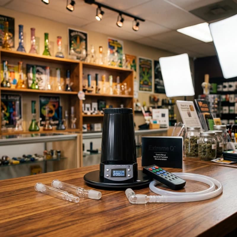 Arizer Solo 3 Portable Vaporizer mit Glas-Aroma-Tube