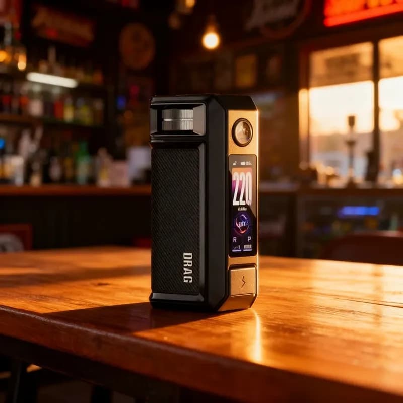 Voopoo Drag M100S Single-Battery 21700 Box Mod kompakt mit Gene FAN Chip 100W