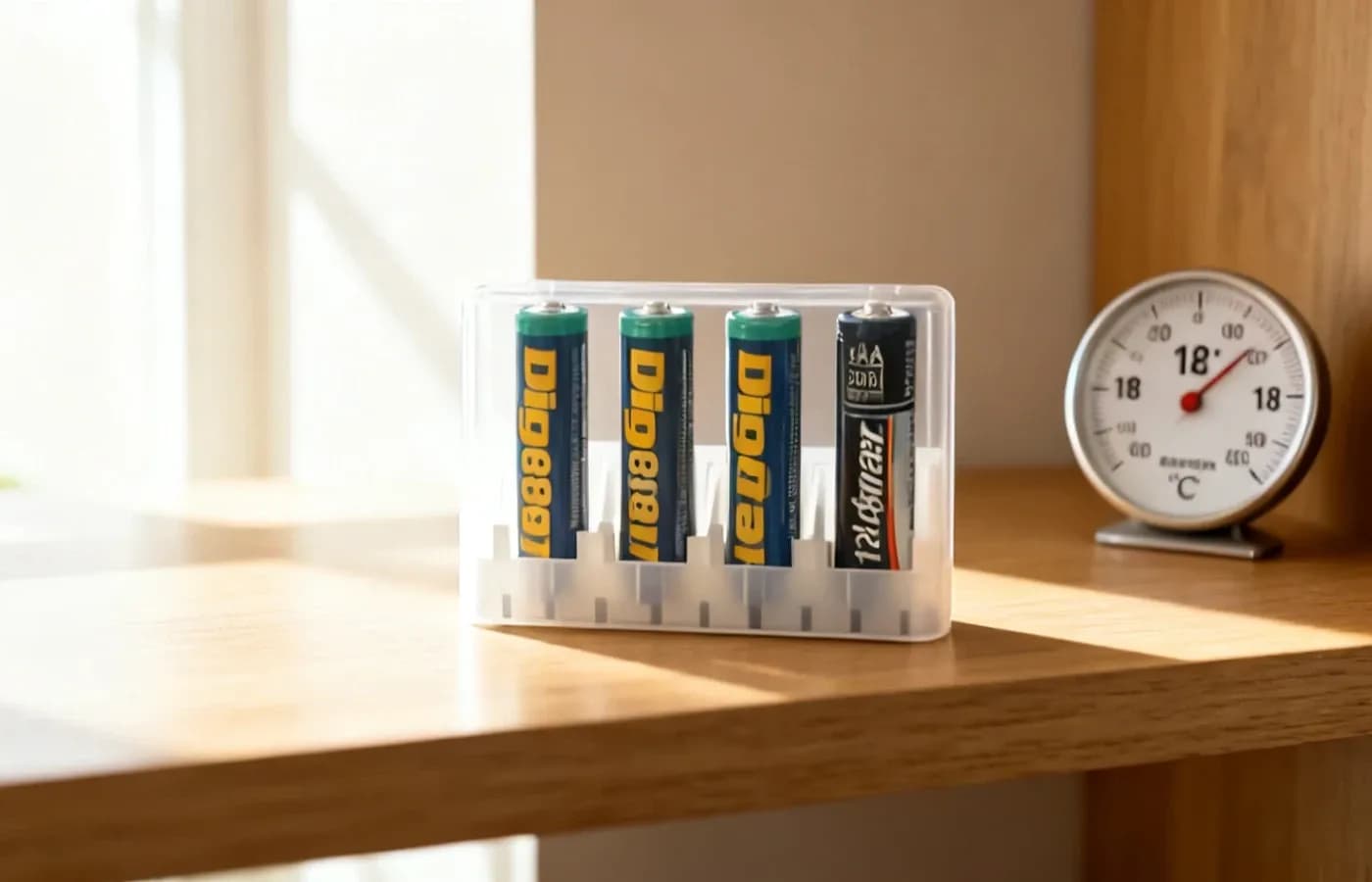 Akku Sicherheit Step 6 — Lithium-Akkus in Storage-Box bei Raumtemperatur lagern